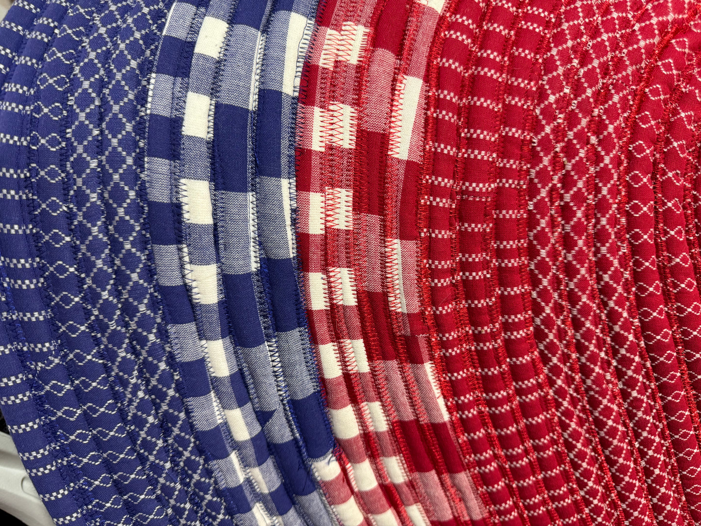 ABD- Jelly - Roll Rug -Red, White,& Blue